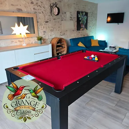 La Grange Des 3 Colibris Apartment Ecueille Exterior photo