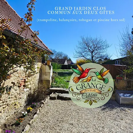La Grange Des 3 Colibris Apartment Ecueille Exterior photo